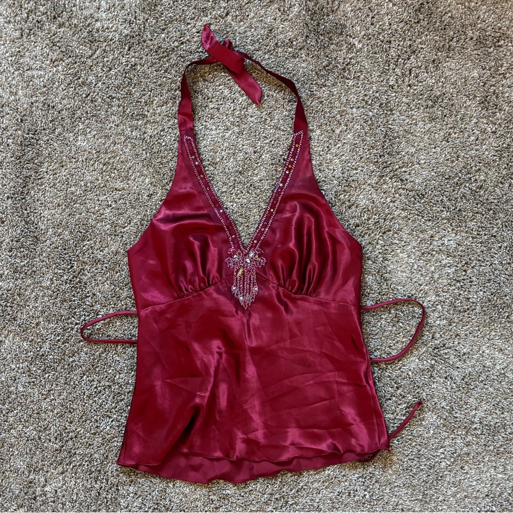 L Vintage halter top!